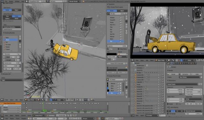 شرح برنامج بلندر Blender للكمبيوتر