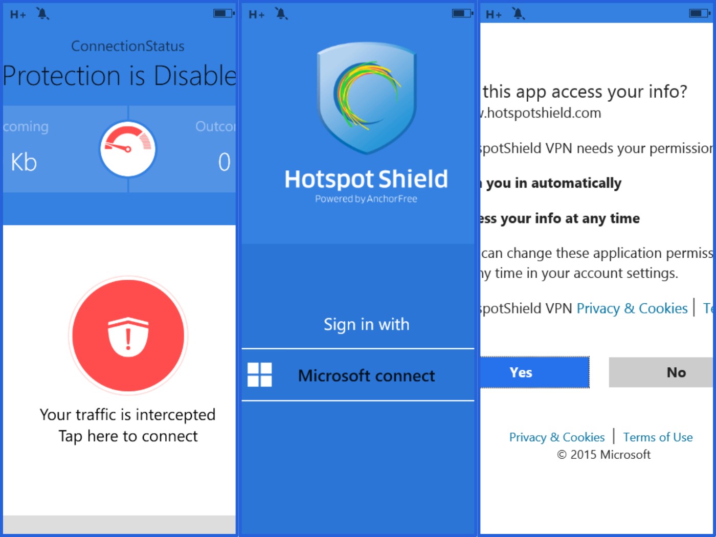 كيفية تشغيل برنامج Hotspot Shield للكمبيوتر