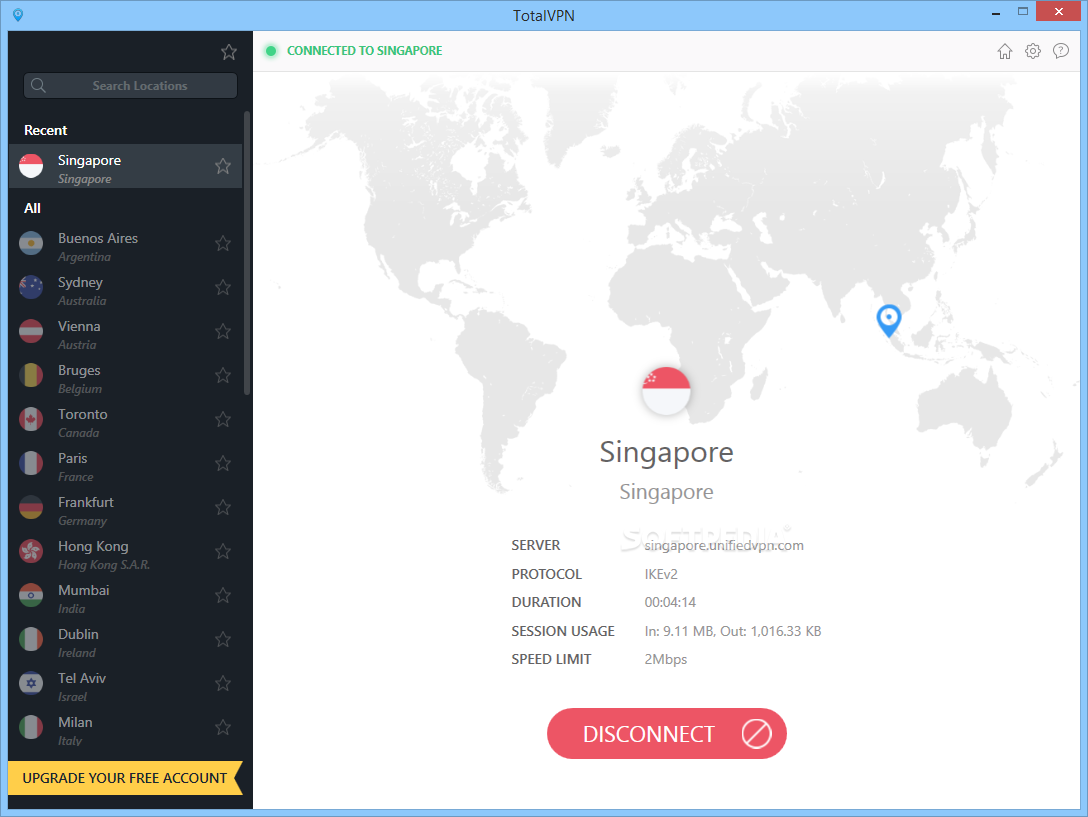 شرح عمل برنامج vpn للكمبيوتر لتغيير الاي بي