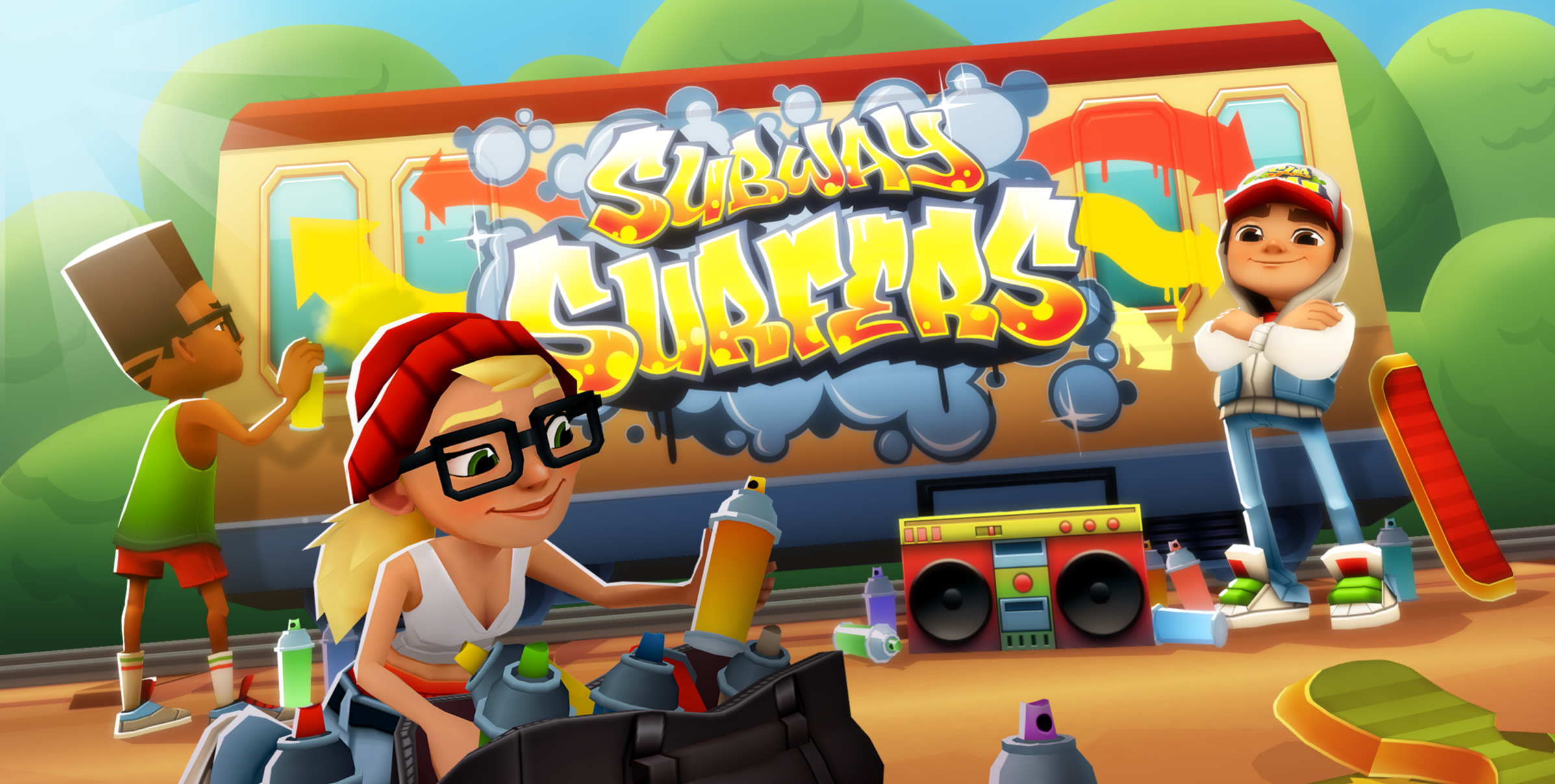 شهرة لعبة Subway Surfers