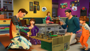 صورة من احداث لعبة The Sims