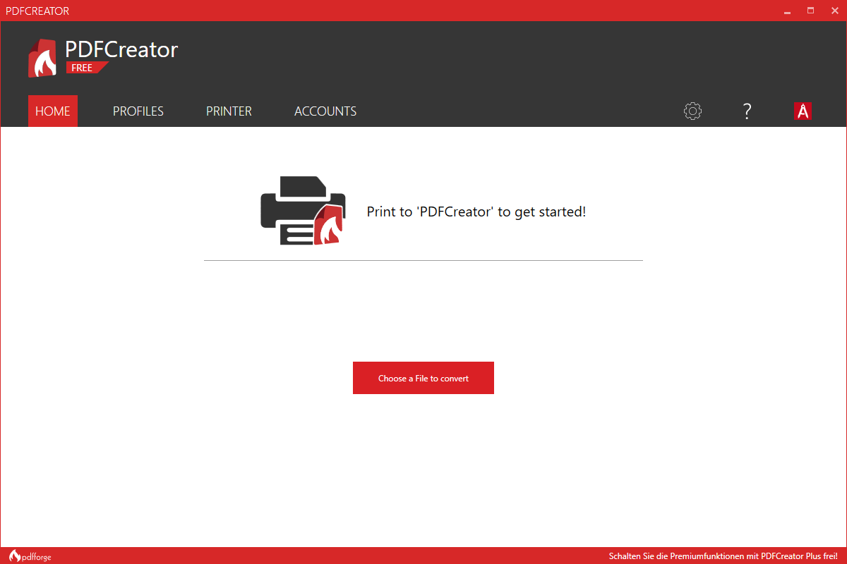 سهولة استخدام برنامج PDF Creator للكمبيوتر